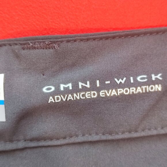 Columbia Omni-wick short relaxed fit grey men's size 36 - Picture 9 of 9